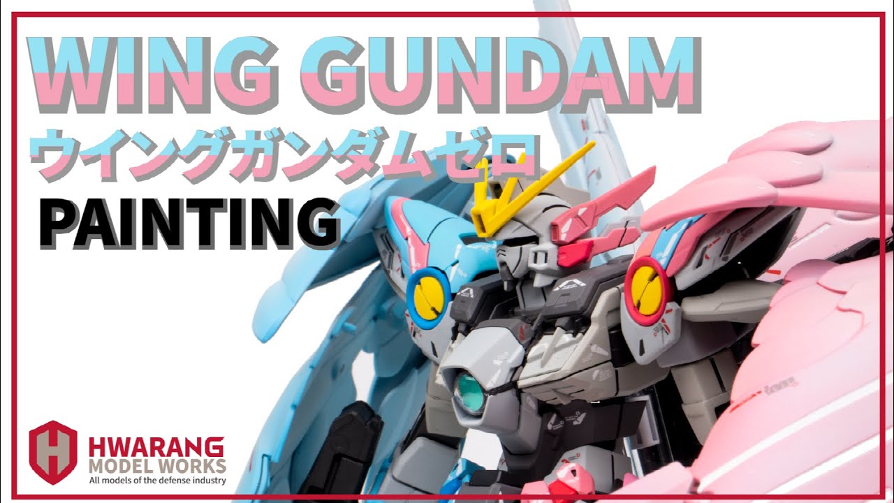 MG WING GUNDAM ZERO EW 윙건담 제로 EW_pastel tone coloring painting 파스텔톤 도색_ASMR_LOFI