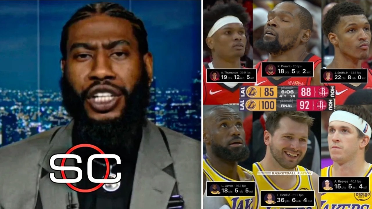ESPN SC | Lakers look UNSTOPPABLE! – Iman reacts to Luka & LeBron leading win over Rockets