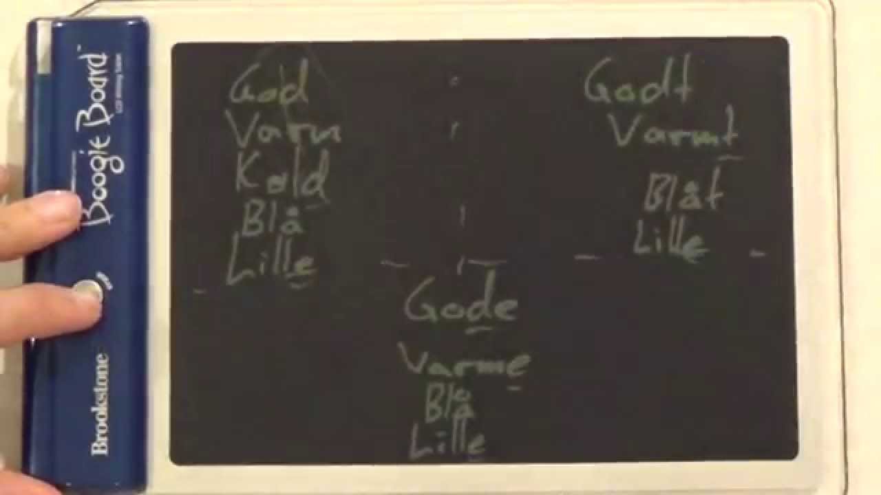 How To Speak Danish | Adjectives