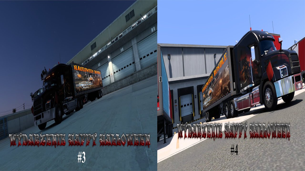 American Truck Simulator - Wydarzenie Happy Hauloween #3 #4  "Smakołyki Halloween" (opis dalszy ⬇)