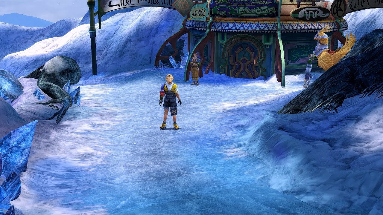 Final Fantasy X HD Remaster | Illusion | Ambience & Music | Macalania, Travel Agency