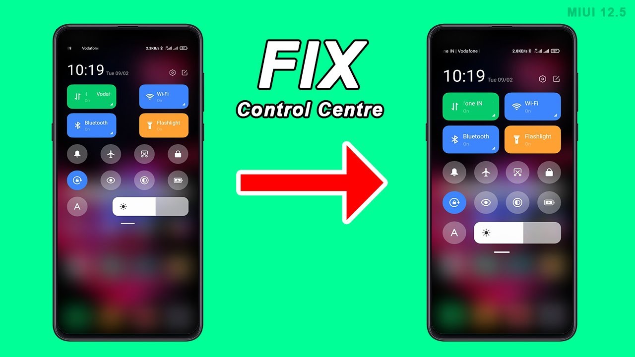 How To Fix MIUI 12/MIUI 12.5 Control Center