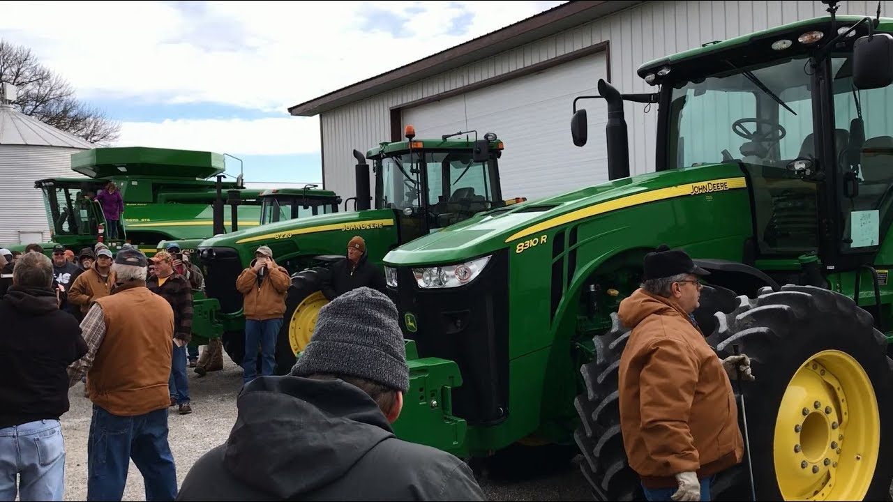 Video of Marty & Deb Otteros Farm Retirement Auction Today in Williams, IA