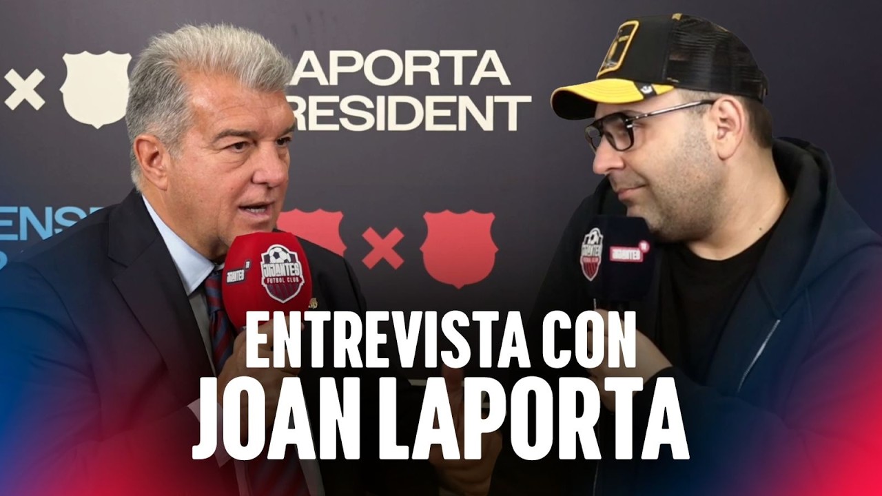 LA CHARLA CON JOAN LAPORTA. ELECCIONS FUTBOL CLUB BARCELONA.