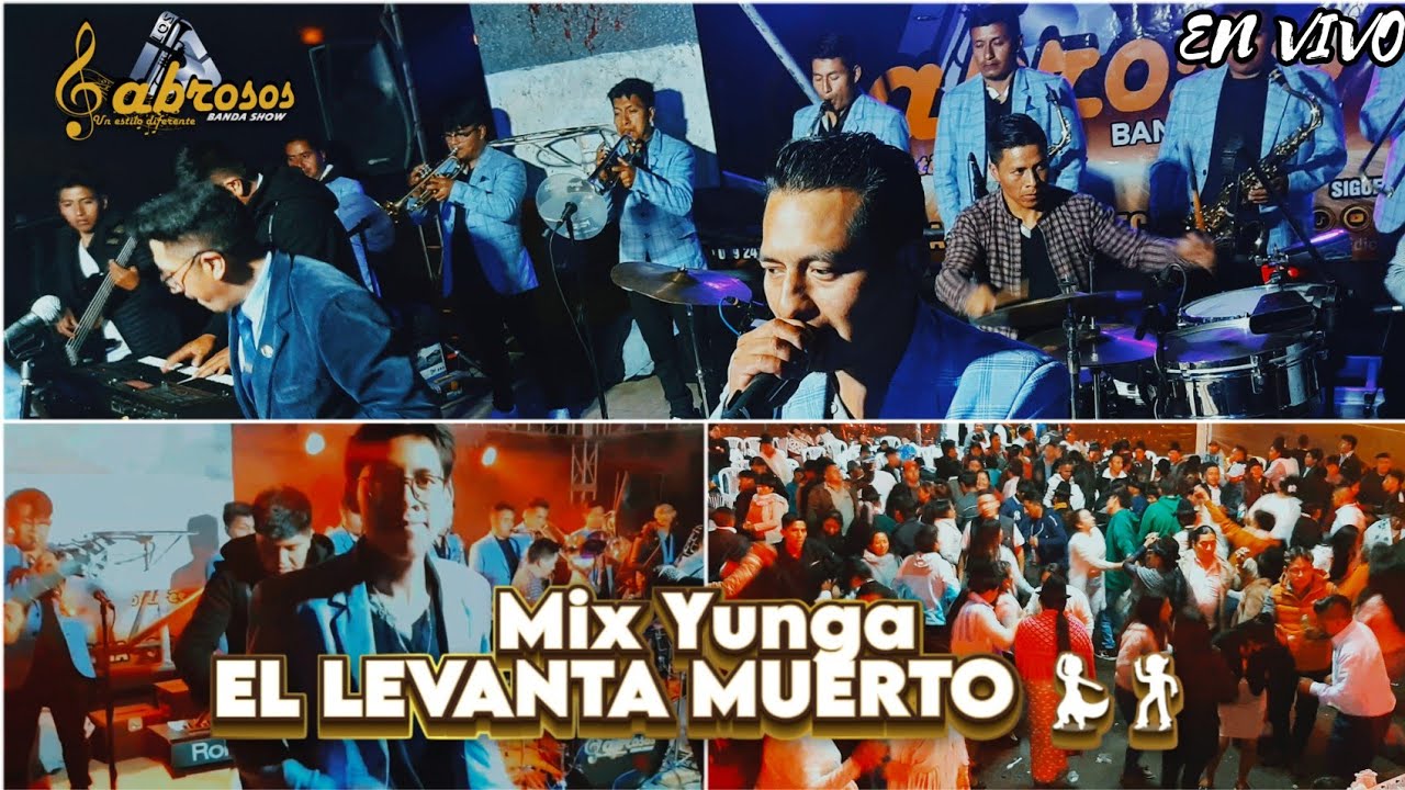 ORQ LOS SABROSOS MIX YUNGA NUEVO (EN VIVO 2023)