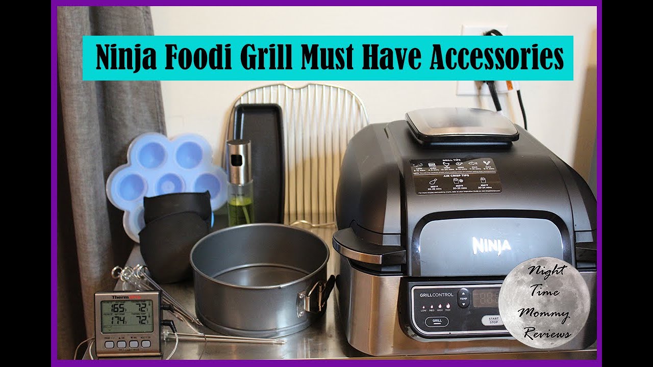 ОБЯЗАТЕЛЬНЫЕ АКСЕССУАРЫ ДЛЯ NINJA FOODI GRILL | Демонстрация: выпечка торта в Ninja Foodi Grill