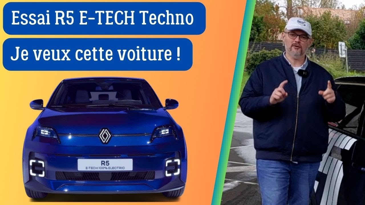 Essai nouvelle R5 : vous avez dit objectivité ? Quelle objectivité ? Je veux cette voiture !