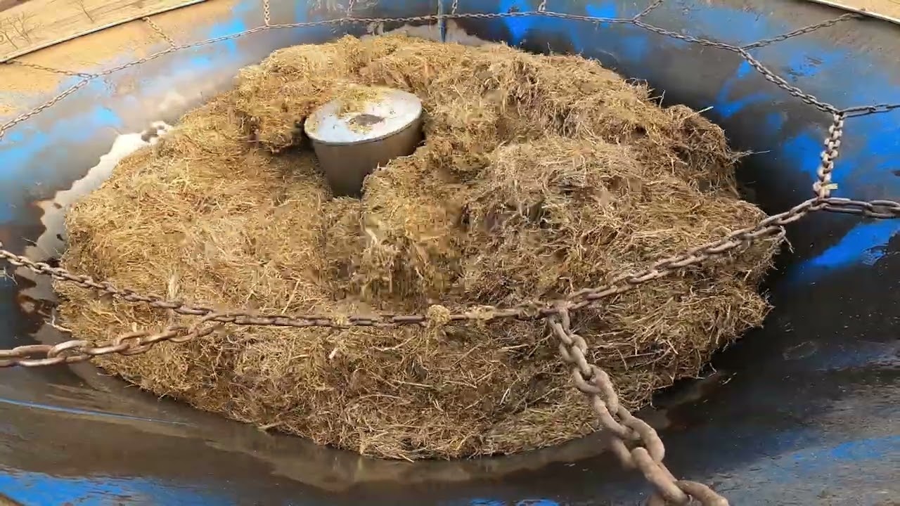 Mixing Feed with a Patz 350V mixer