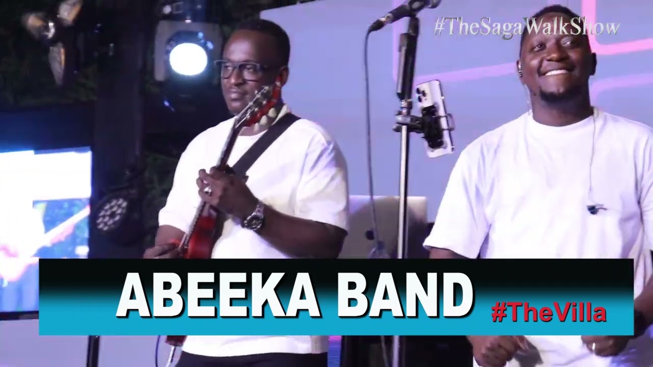 ABEEKA BAND|| PRAISE WISDOM || THE VILLA.BUKOTO || LIVE BAND. #ESCAPEMONDAYS - THE SAGA WALK SHOW