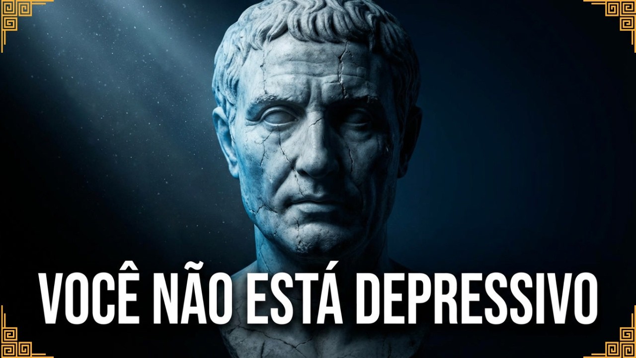 VOCÊ NÃO É DEPRESSIVO, Você Está VAZIO (A Verdade Estoica que Ninguém Fala)