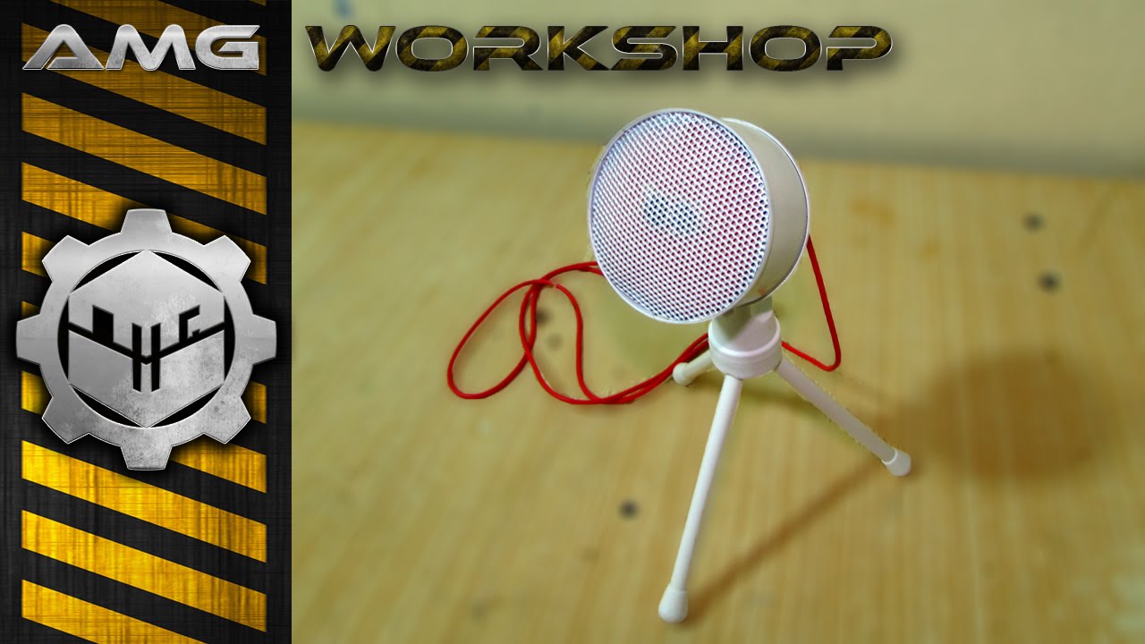 Diy stereo electret microphone