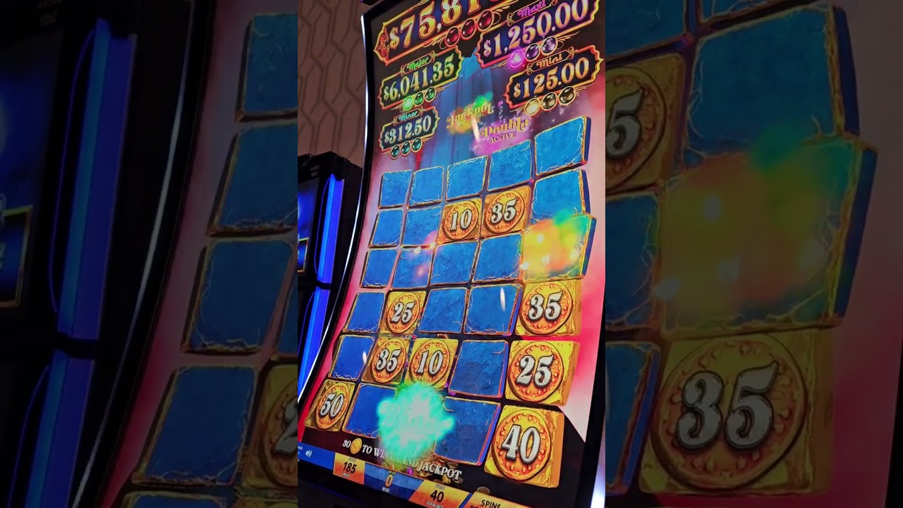 High Limit!  Mystery of the Lamp:  $10bet (25c denom) 