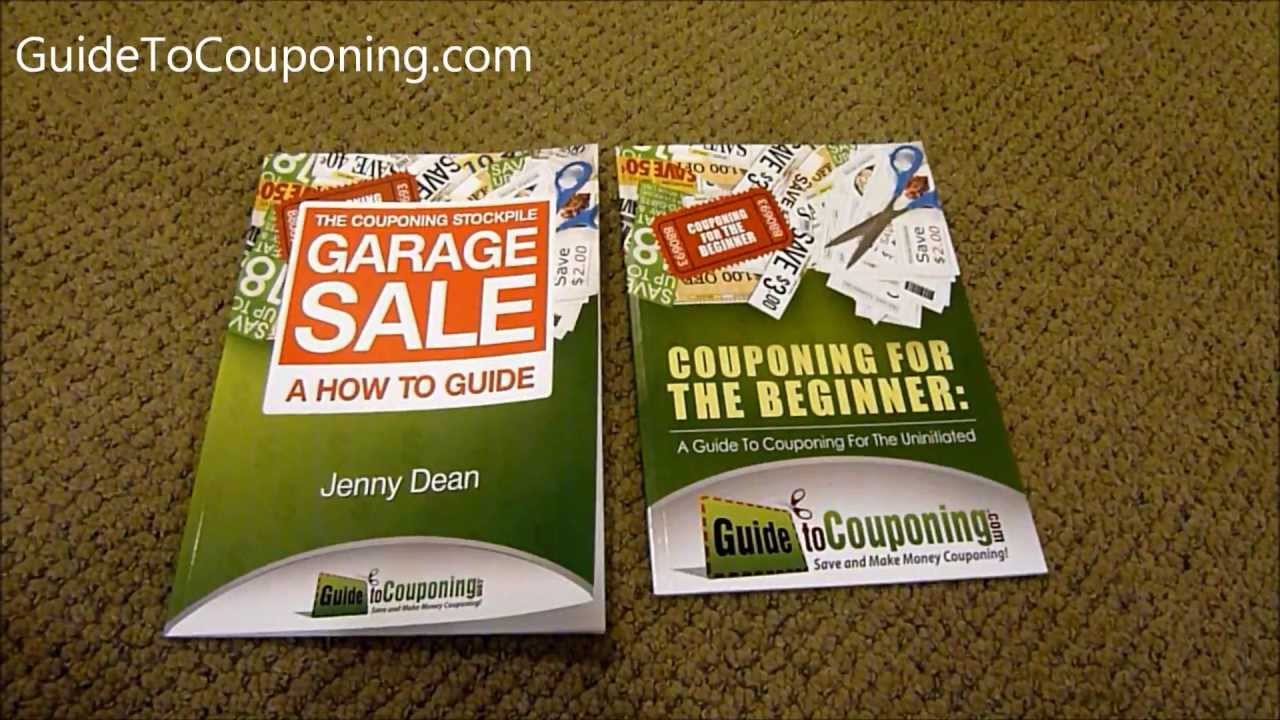 The Couponing Stockpile Garage Sale How To Guide Release Video - GuidetoCouponing