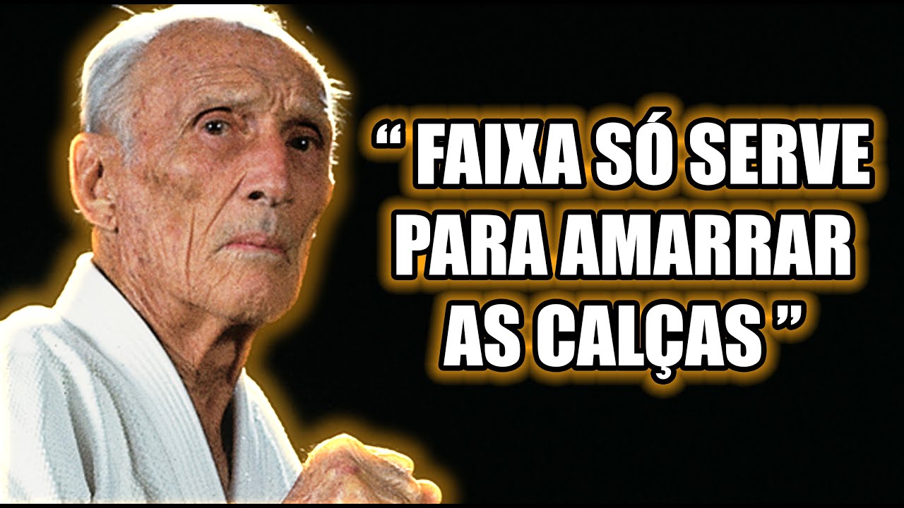 Por que HELIO GRACIE usava FAIXA AZUL de Jiu Jitsu?