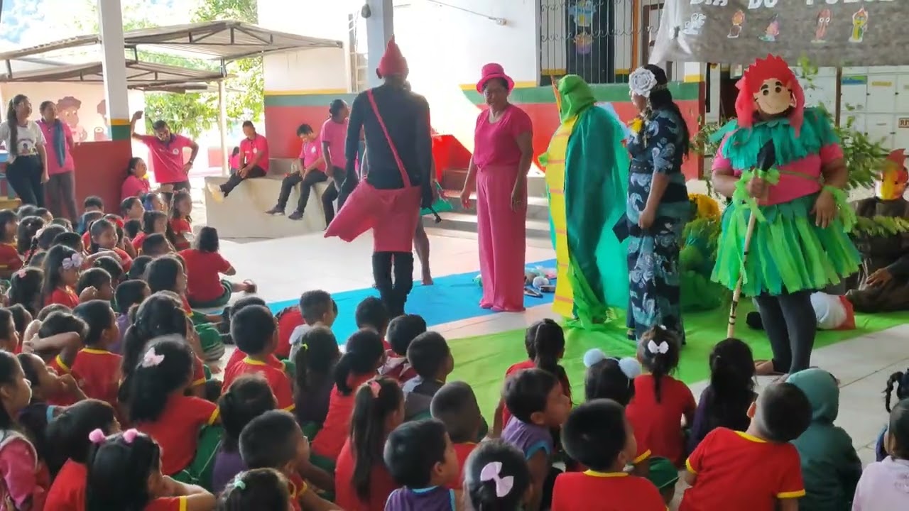 🎩🧦 “Dia do Folclore Turno Matutino, Escola Mun. Indígena de Educação Infantil Prof° Tiago Montalvo