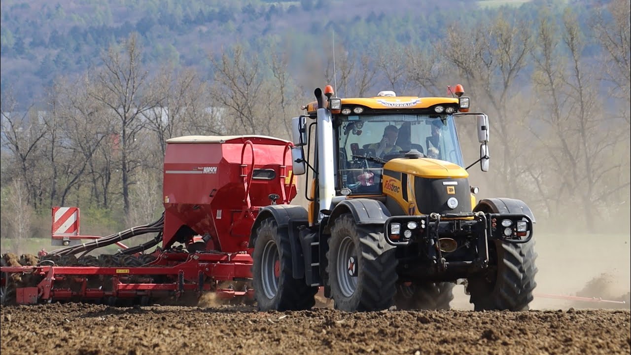Seeding with JCB Fastrac 3230 + Horsch Pronto 6DC