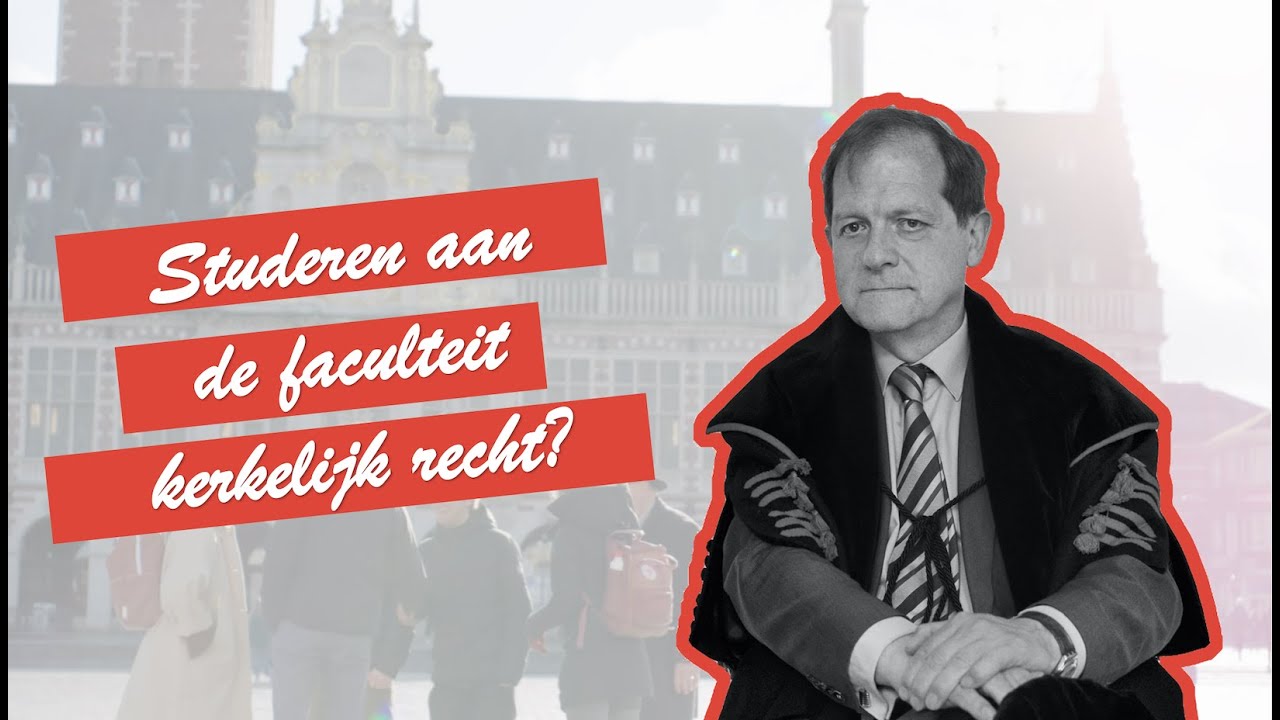 Studeren aan de faculteit kerkelijk recht?