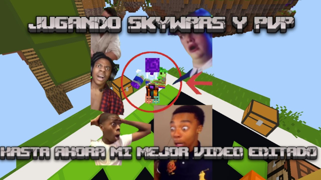 MI MEJOR VIDEO EDITADO HASTA AHORA 🎬 (Minecraft Skywars & pvp)