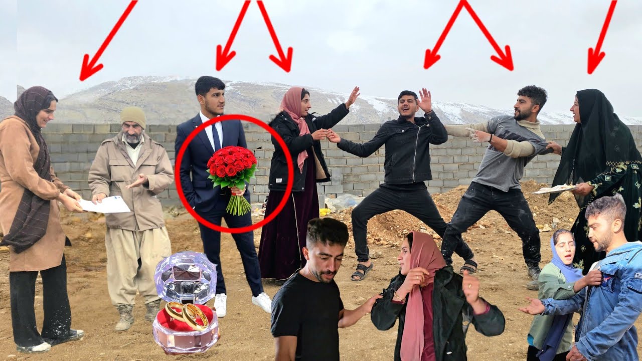 Mehdi's opposition to the marriage of Setareh and Mirza's son(Arash)caused Hamideh's great distress.