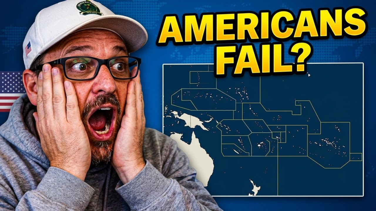 I Was SHOCKED!! | I Tried the HARDEST World Geography Quiz (as an American)