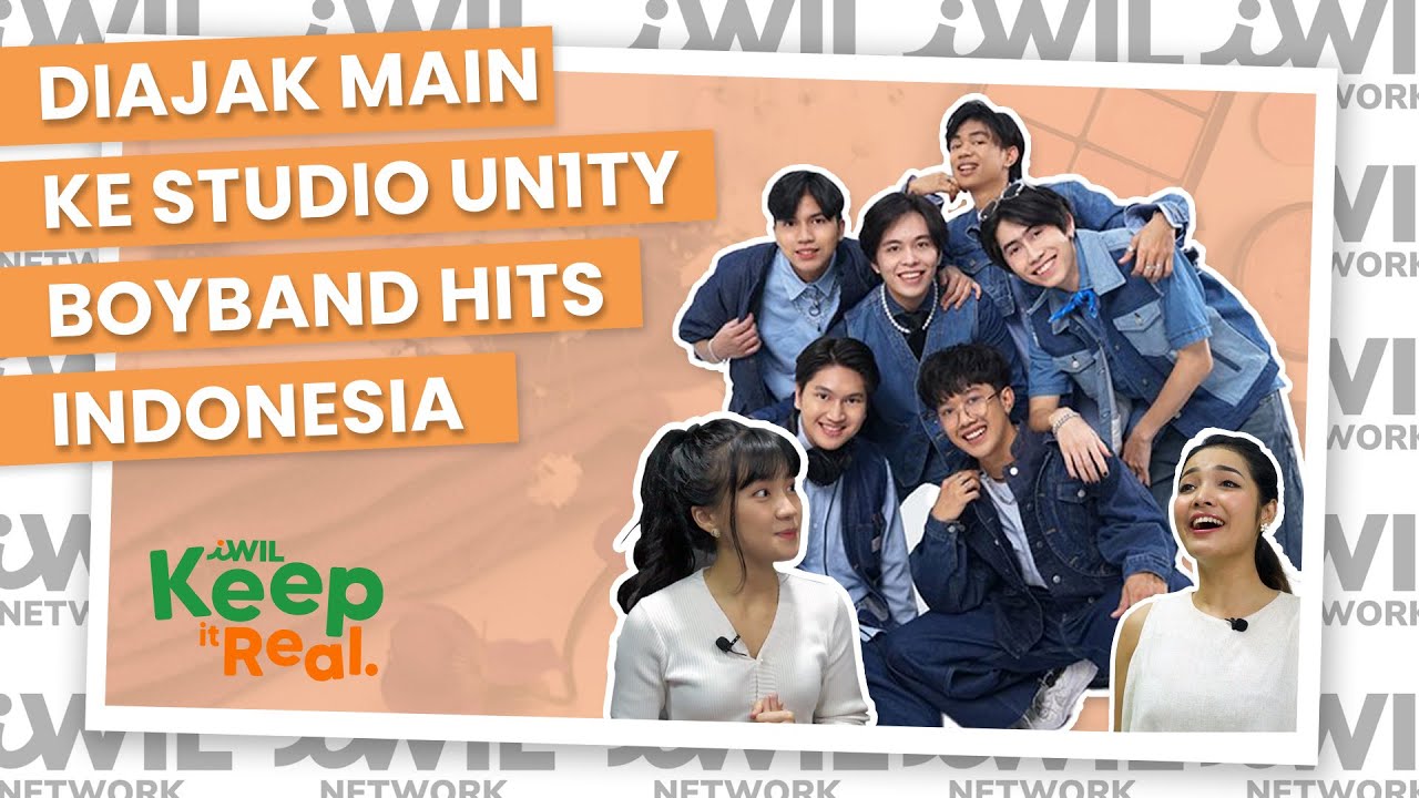 DIAJAK MAIN KE STUDIO UN1TY, BOYBAND HITS INDONESIA | iWil Keep It Real