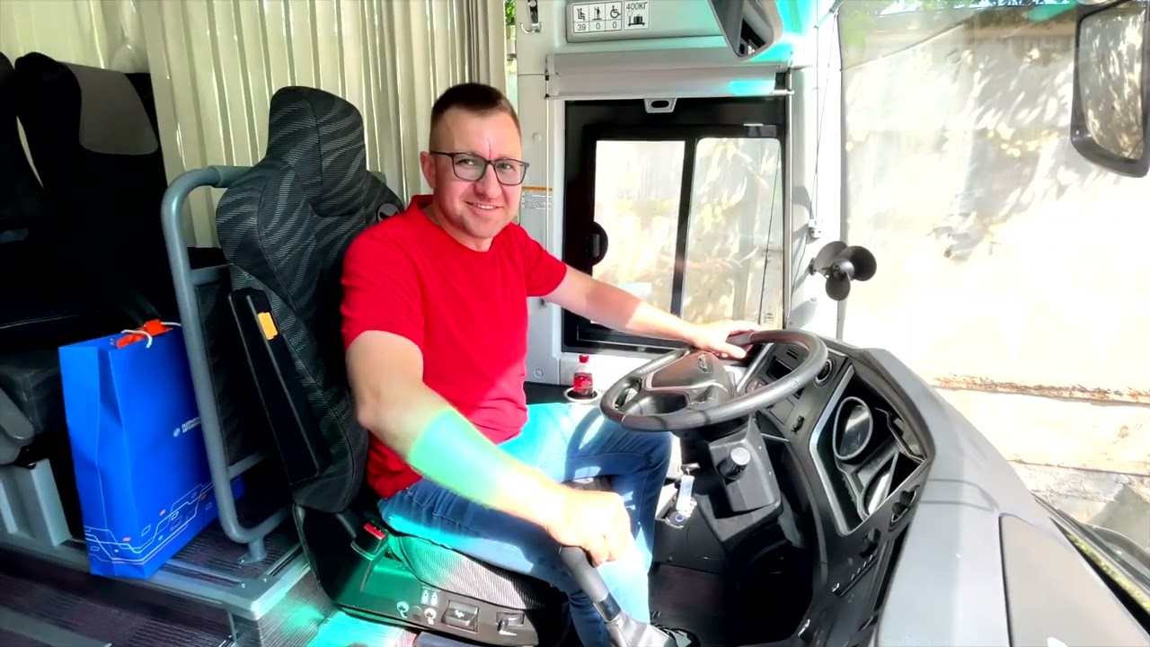 Новое поколение автобусов YUTONG C9. Гоним домой в Ступино. 2024г. #ступино #auto #yutong #yutongbus