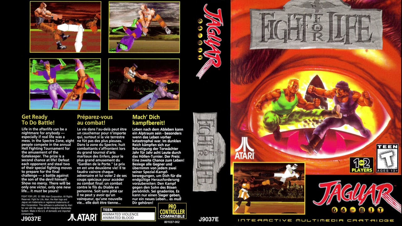 Fight for Life (Atari Jaguar) Full Soundtrack