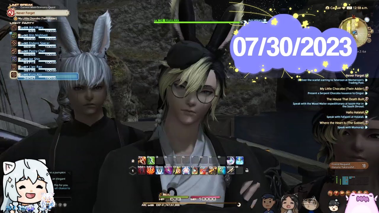 [07/30/2023] first (third) time final fantasy xiv