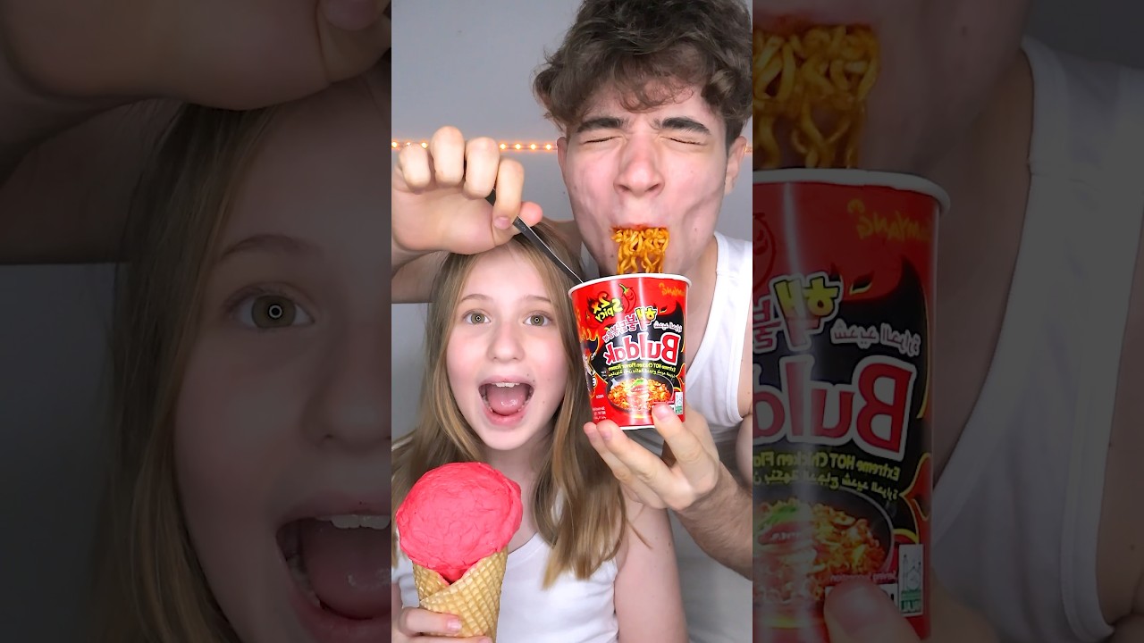 Left OR Right Spicy Challenge With My Little Sister! 🥵