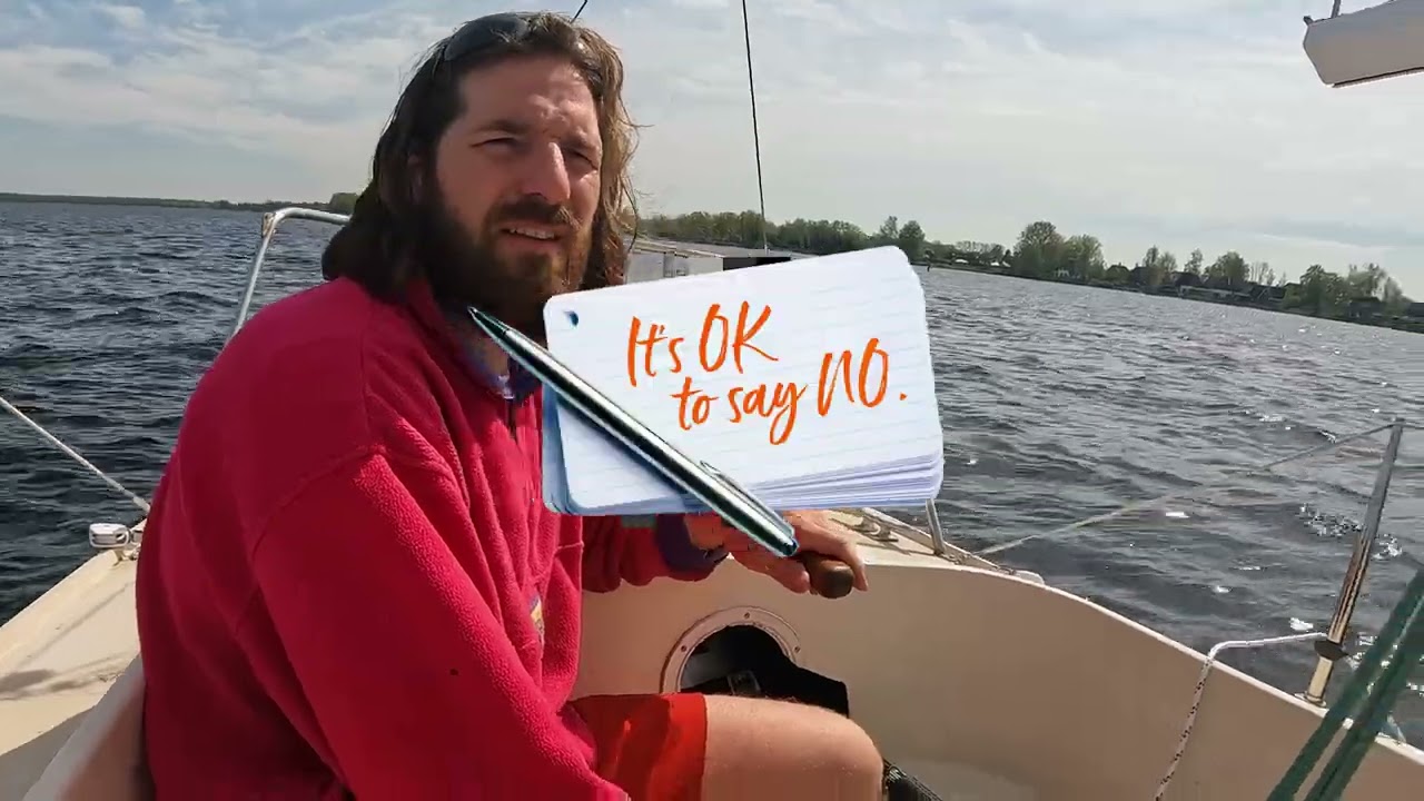 First Time Sailing Solo in My Tiny Sail Boat 