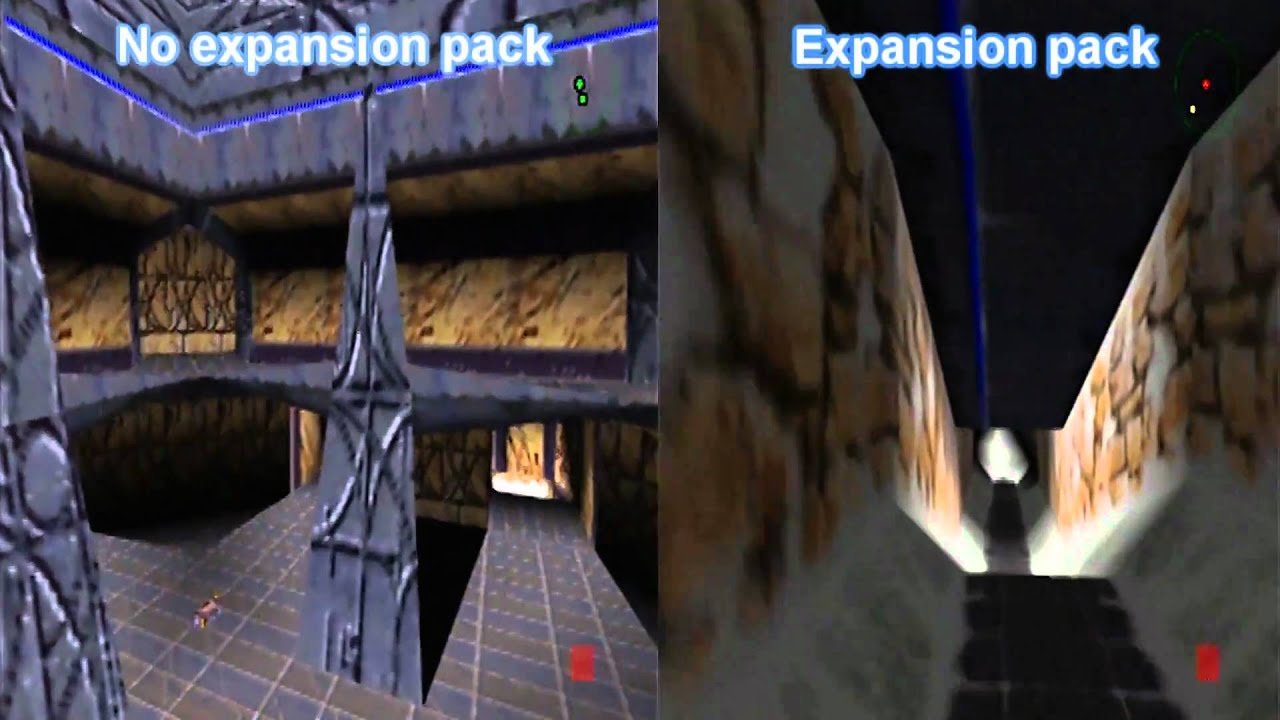 Perfect dark- Expansion pack comparison