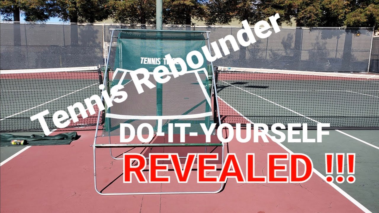 DIY TENNIS REBOUNDER REVEALED Part 2