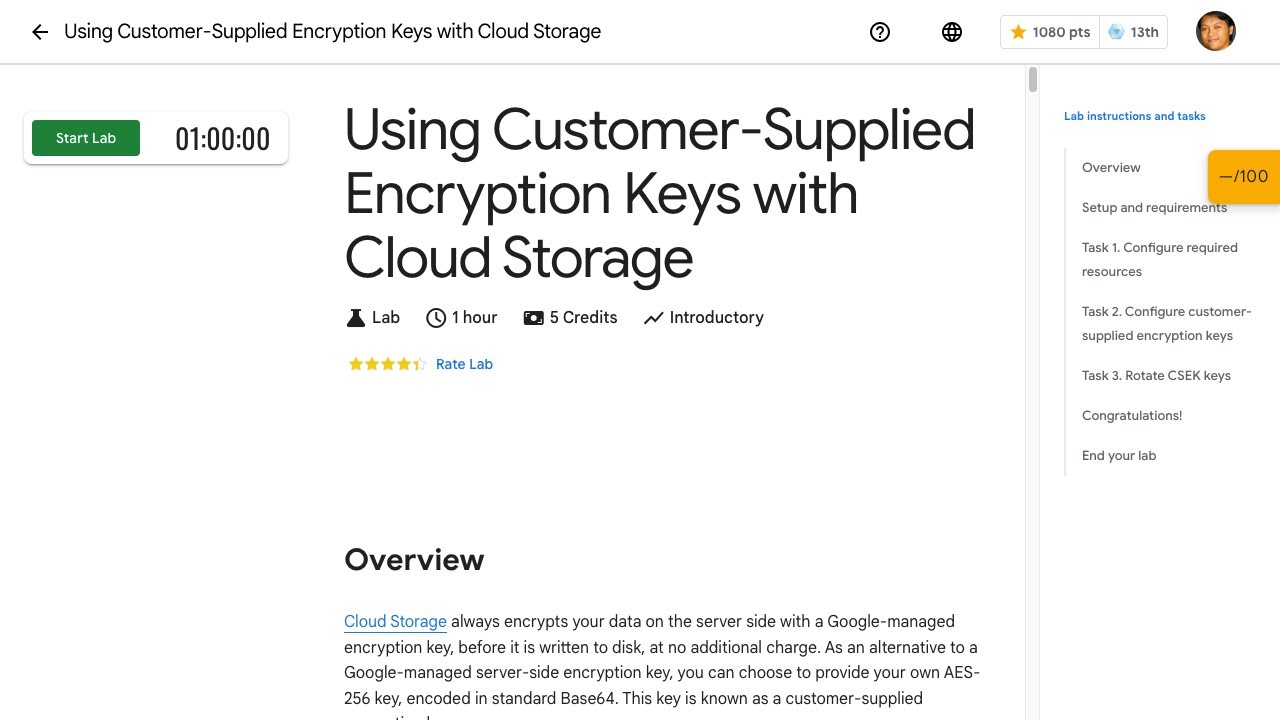 Using Customer Supplied Encryption Keys with Cloud Storage