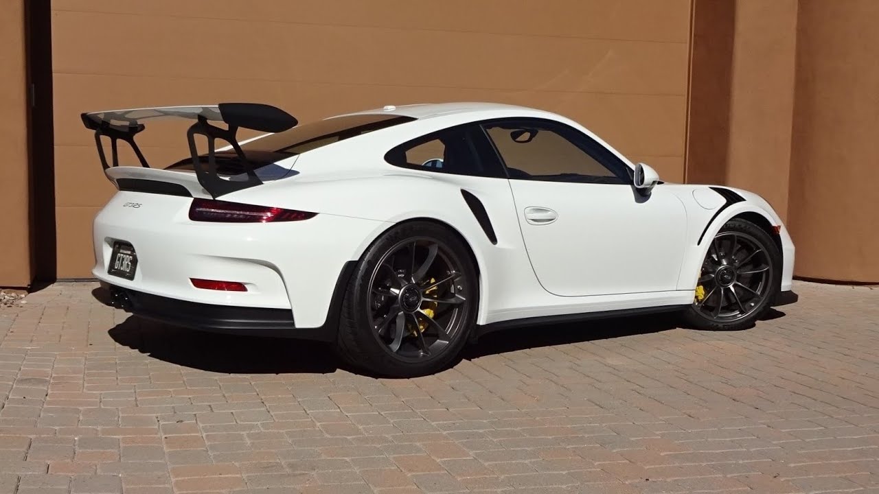 2016 Porsche 911 GT3 RS in Grand Prix White & Engine Sound on My Car Story with Lou Costabile