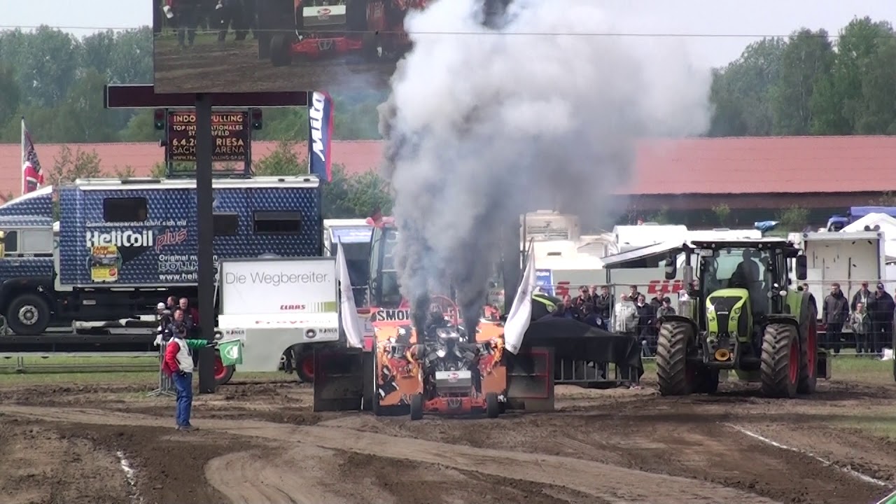 Smoking Devil (Transmash V12 Diesel ) @ Tractor Pulling F&uuml;chtorf 2019