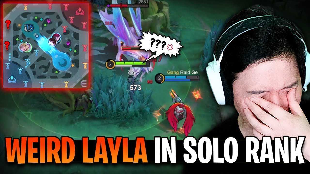 Crazy Solo Rank Layla player... | Mobile Legends