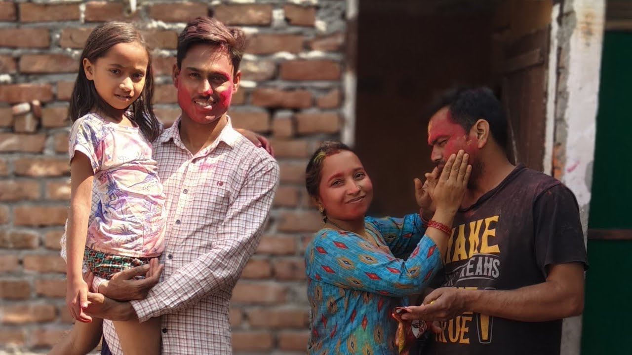 #होली ऐसे खेलो ताकि यादगार बन जाए। बच्चों की होली कुछ अलग ही होती है।#viral#Holi#children#enjoy#🥳🫟👍😘
