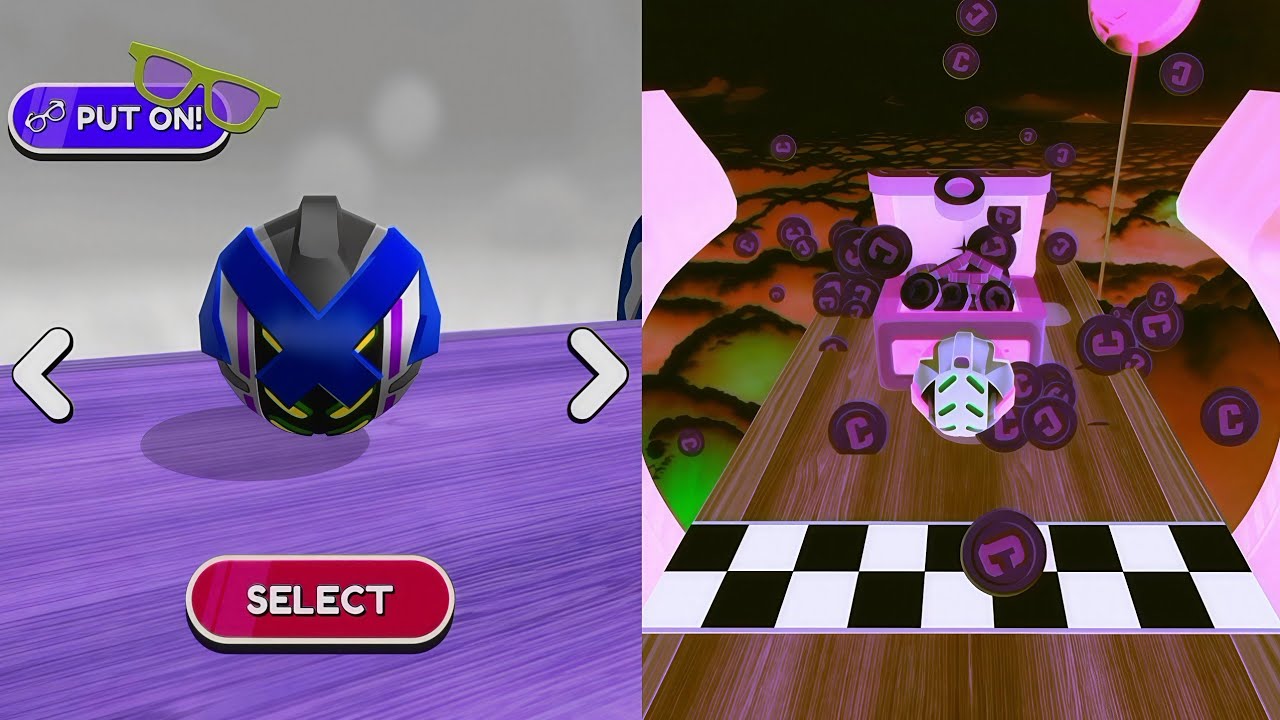 🧿🧿📍Going Balls, SpeedRun Vs Reverse Video Gameplay Part 463