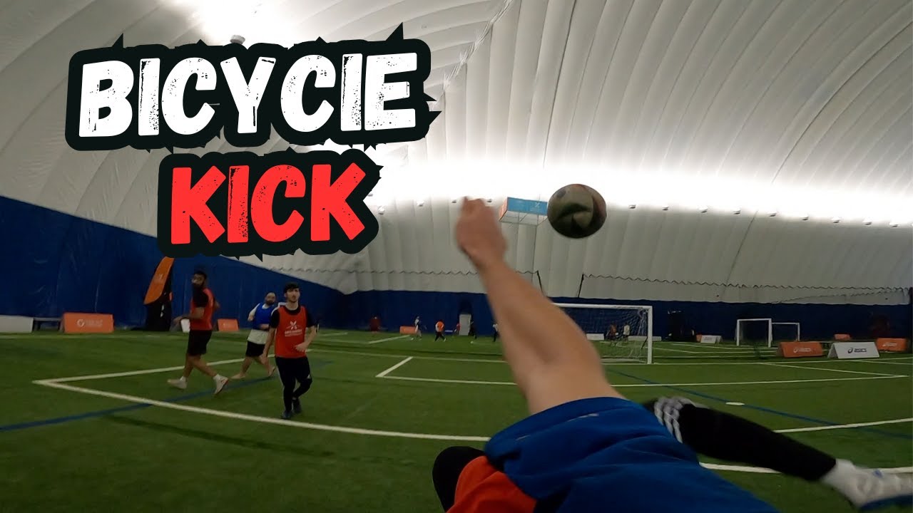 football match with pov view (bicycle kick⚽️🔥)