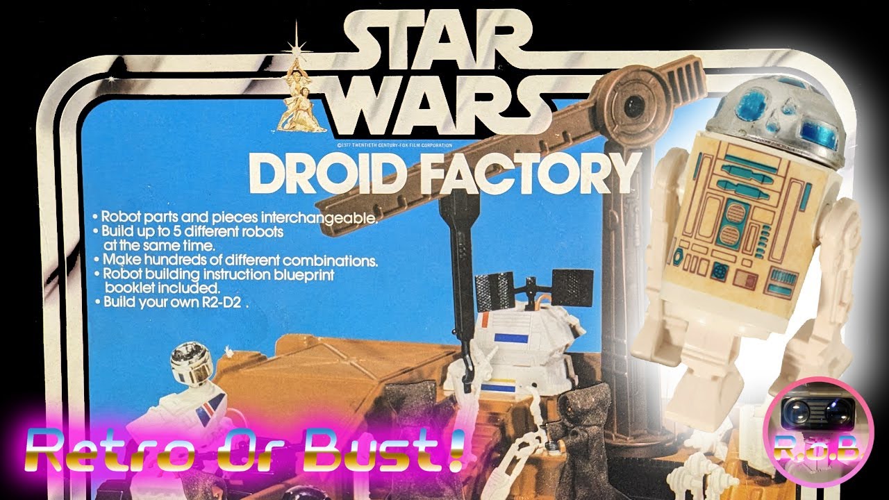 Vintage Star Wars Droid Factory (1979) Review | Retro or Bust! | Retro Bytes