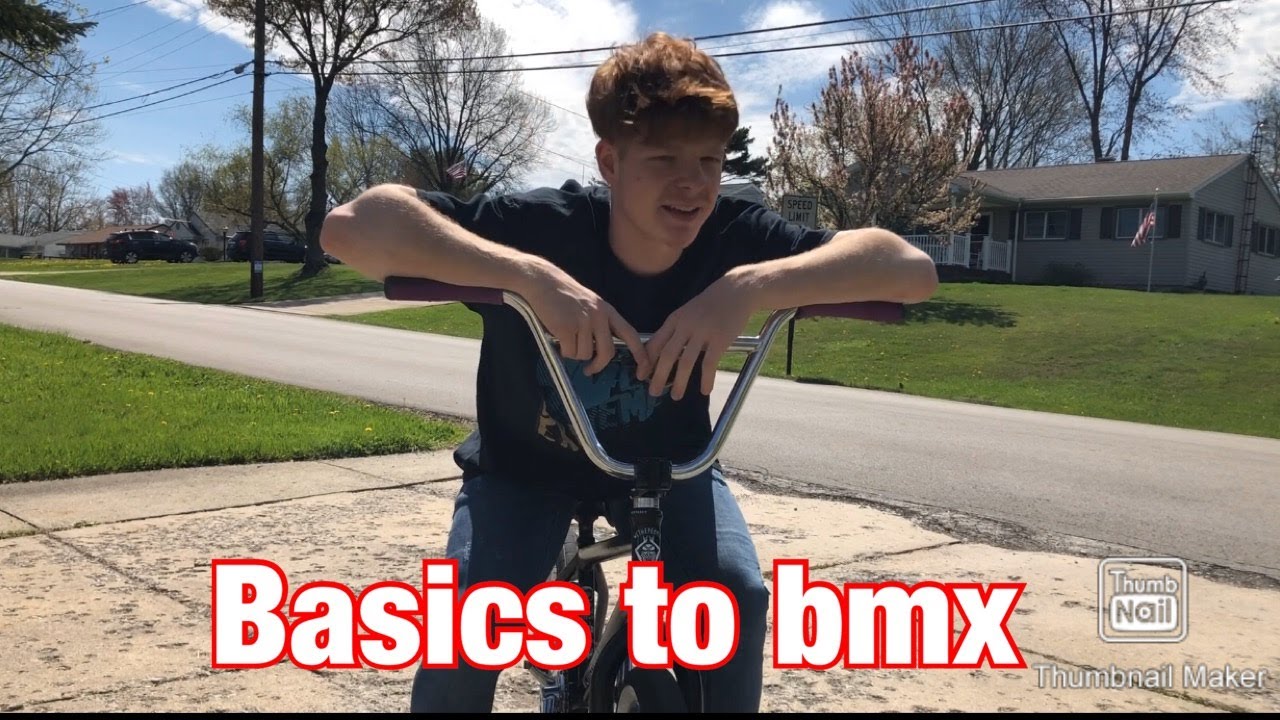 Basics to bmx with Brendan Sinclair (Tutorial)