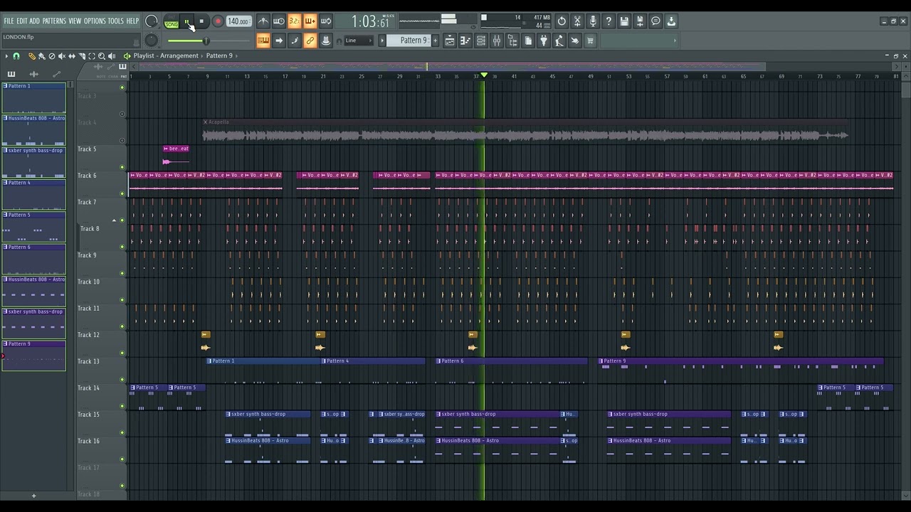 Jeff Redd x D-azy - London Beat + FLP