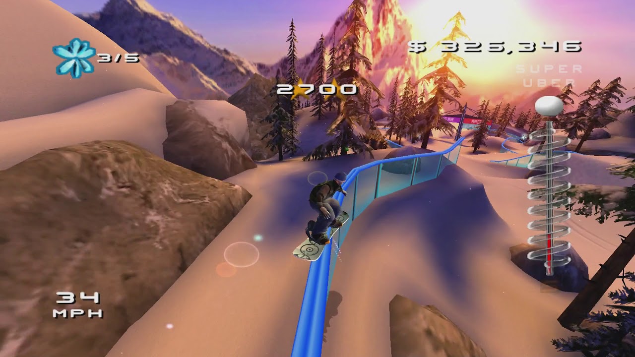 XBOX ONE SSX 3 Nate Logan All Peak Race Tracks Tournament Events