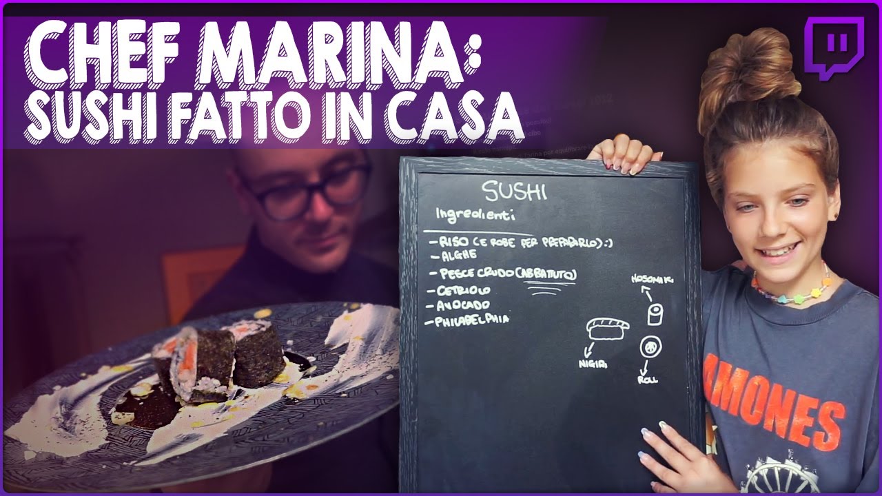 CHEF MARINA e NANNI: IL SUSHI FATTO IN CASA!
