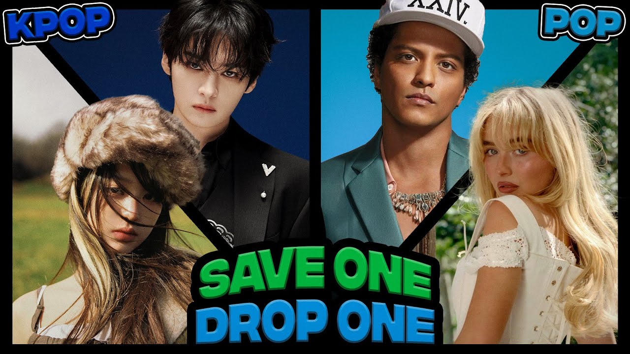 IMPOSSIBLE SAVE ONE DROP ONE (KPOP VS POP) | Visually Not Shy