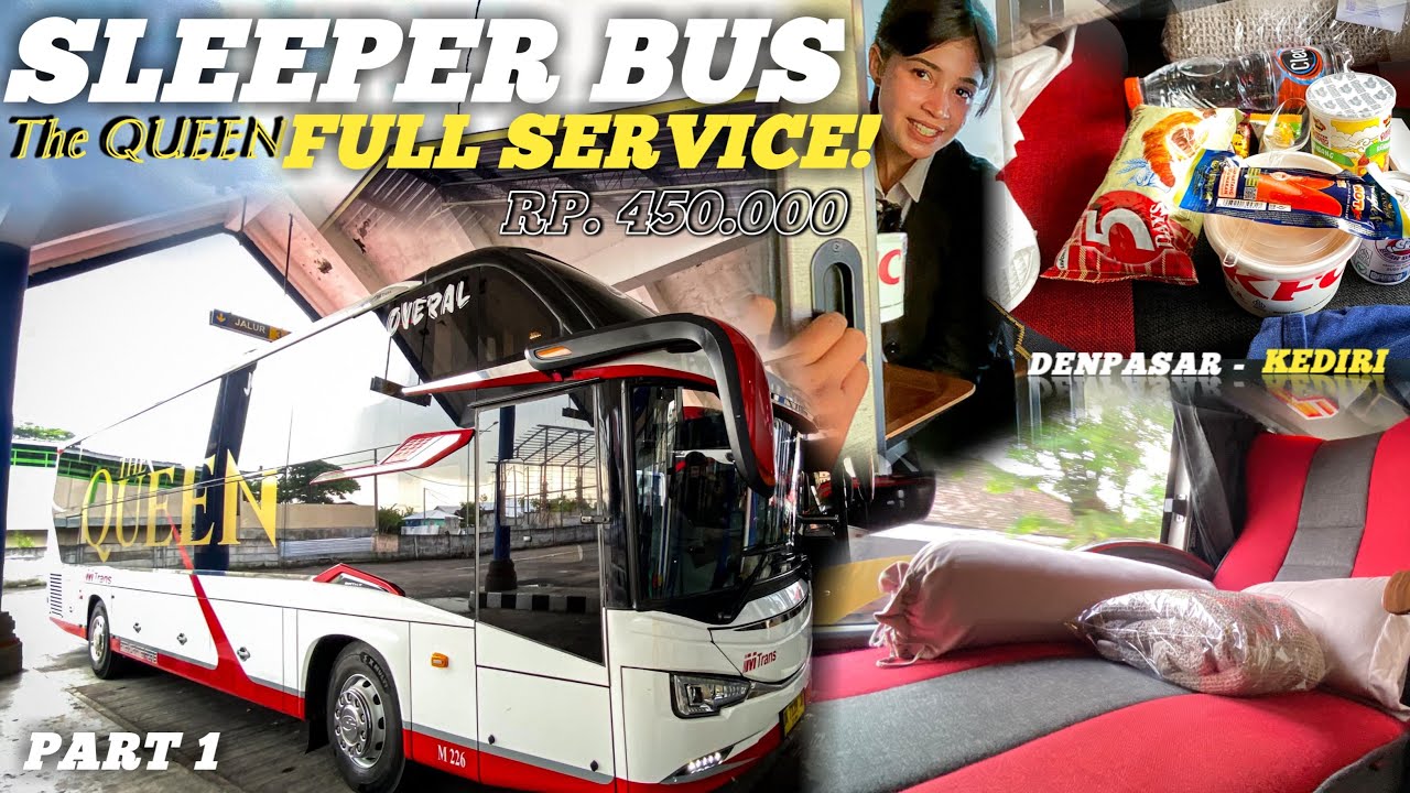 SLEEPER BUS Dengan Service TERBAIK ! Di Jalurnya, Trip Bus Mtrans 