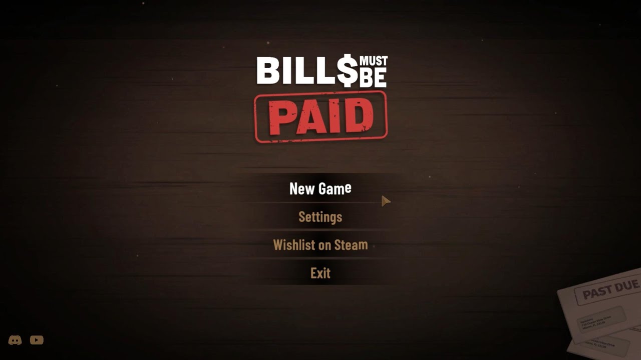 BILLS MUST BE PAID [NO COMMENTARY DEMO]