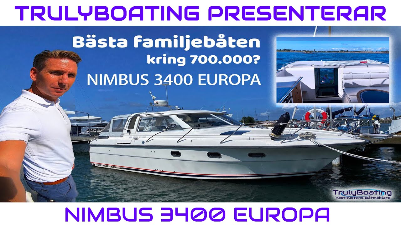 Nimbus 3400 Europa - Bästa familjebåten kring 700.000?