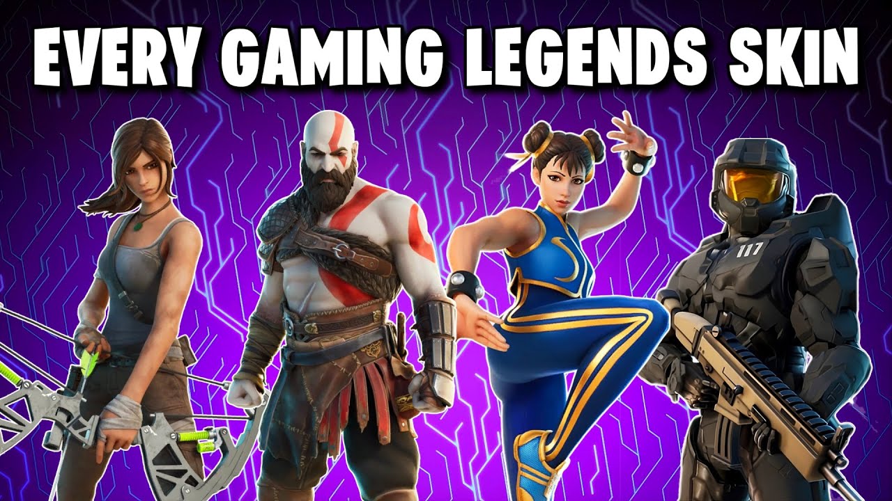 EVERY Gaming Legends Skin in Fortnite! (2019 - 2026)