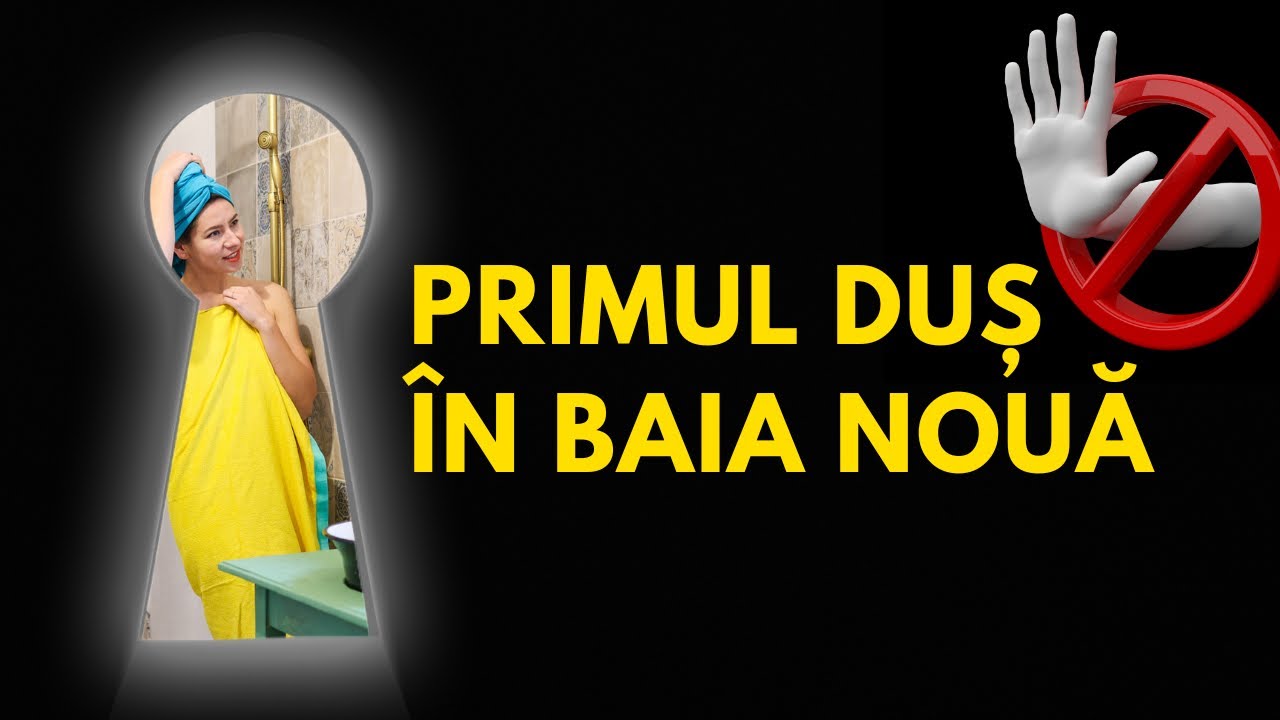 😍 Am facut PRIMUL DUȘ in NOUA BAIE | Transformam o camara intr-o baie intr-o casa veche